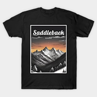 Saddleback maine usa ski T-Shirt